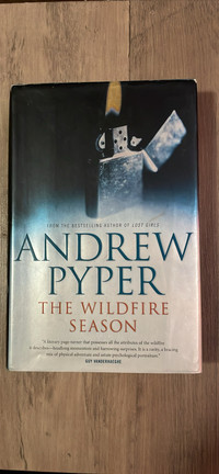 The wildfire season signed by Andrew piper