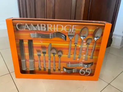 Cambridge 65-Piece Flatware Set, View more