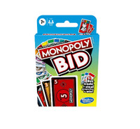 HASBRO - Monopoly Bid Card Game - BRAND NEW