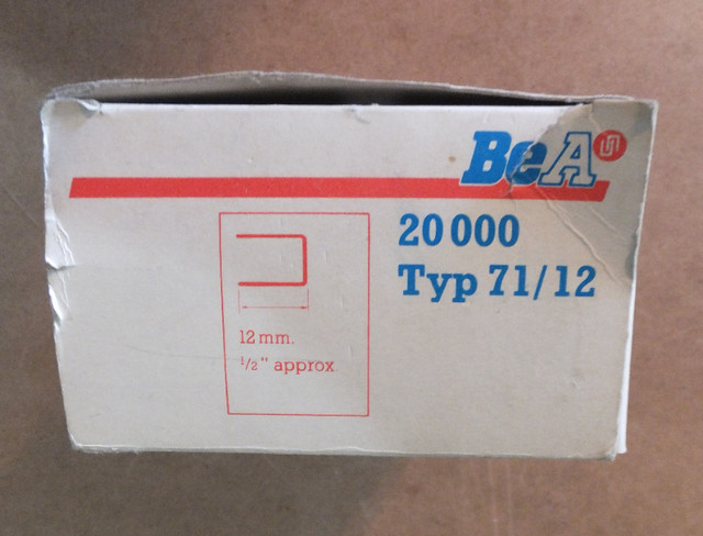 BeA Industrial Staples For Upholstery in Hand Tools in Oshawa / Durham Region - Image 2
