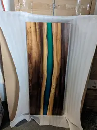New-In-Box River Epoxy Table / Tabletop (48” x 18")