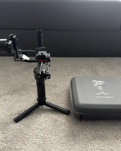 DJI RS 3 with Case and handle, View more