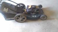 2 Craftsman 6.0 Lawnmowers & Craftsman weedeater straight shaft