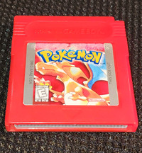 Gameboy Color Pokemon Red Authentic With New Battery