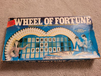 Vintage 1986 Wheel Of Fortune board game. First Edition.