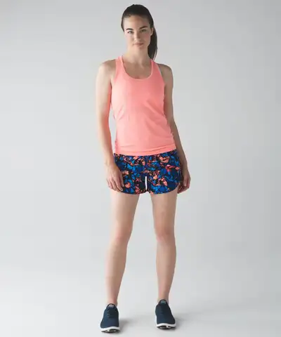 LULULEMON TRACKER SHORT IV PAINT STORM HARBOR BLUE MULTI BLACK 4, View more
