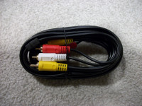 RCA cables, with yellow video cable.Porch pickup in Oshawa