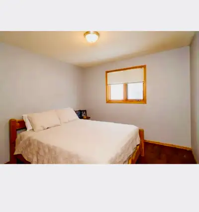 1 private furnished bedroom with private Full Bath / 4-Piece bathroom* located in a quiet, safe & fa...