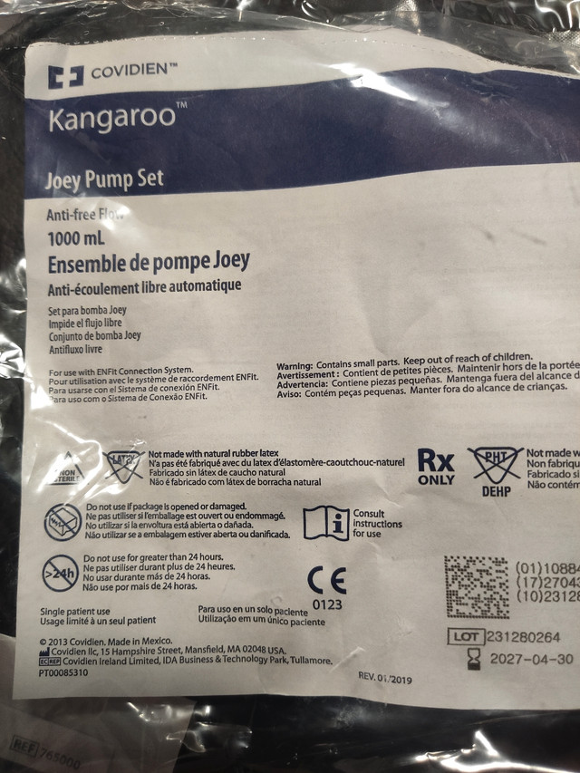 Kangaroo Joey Pump 100ml Anti-Flow Bags in Health & Special Needs in Markham / York Region - Image 3