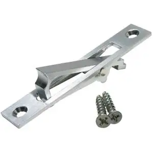 Pocket door Edge Pull Satin Nickel Finish, View more