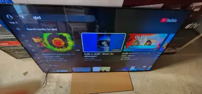 2024 Samsung 65" QLED SMART 4K TV comes in the box with regular Samsung remote. This tv works amazin...