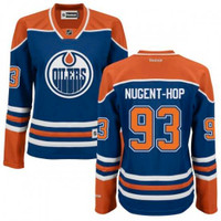 New Women's Reebok Edmonton Oilers Ryan Nugent Jersey Size XS$50