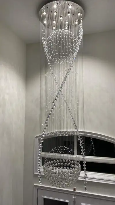 Gorgeous Crystal Chandeliers Available, View more