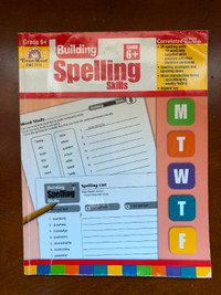 Evan-Moor Spelling Skills Workbook (Grade 6+)
