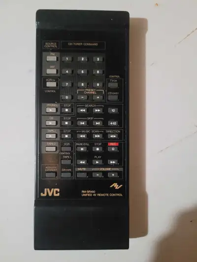 Jvc a/v remote control , View more
