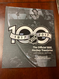 NHL Hockey Treasures Centennial Edition Hardcover Book