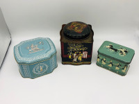 Vintage Collectible Tins 
