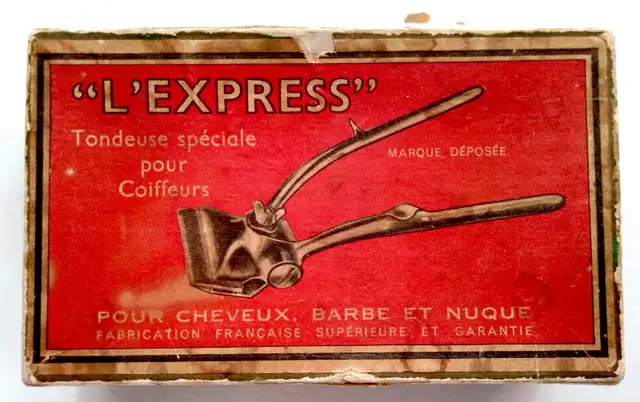 Tondeuse cheveux vintage avec faux -peigne et boîte in Arts & Collectibles in Longueuil / South Shore - Image 7