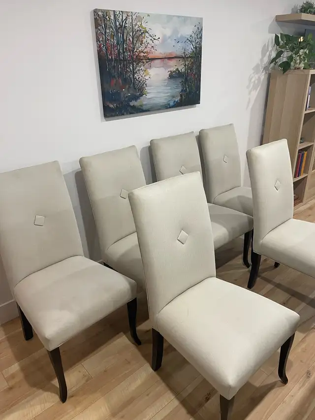 6 Fabric Dining Chairs - $300 in Dining Tables & Sets in City of Halifax - Image 11