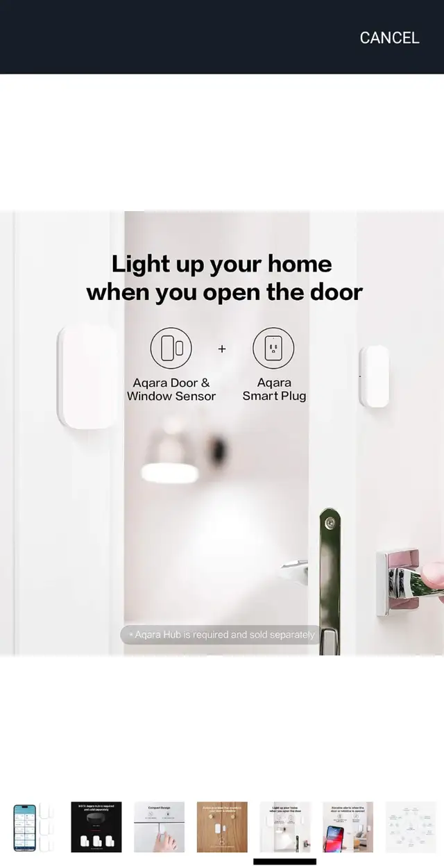 Aqara Zigbee Door and Window Sensor 3 Pack in Outdoor Tools & Storage in City of Toronto - Image 9