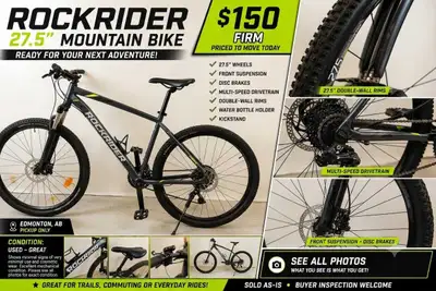 Decathlon Rockrider ST 530 Mountain Bike, View more