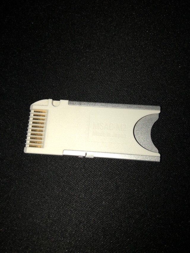 Sony Memory Stick Card Pro Duo Adaptor in Flash Memory & USB Sticks in Mississauga / Peel Region - Image 2