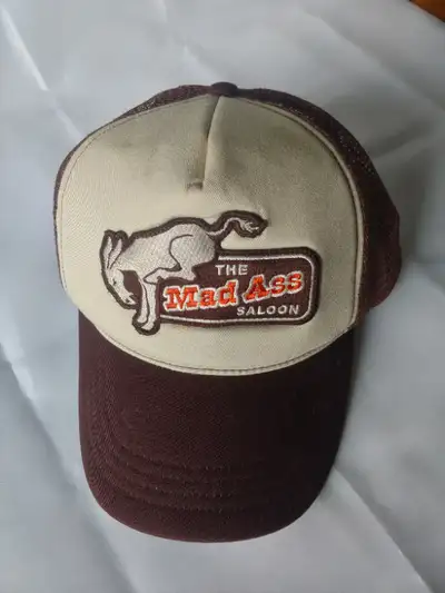 MAD A$$ SALOON - TRUCKER HAT - mesh snap back., View more