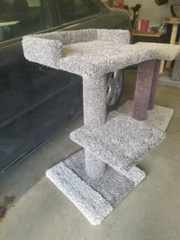 Cat Stand 3Ft Tall with Bed and Scratching Post