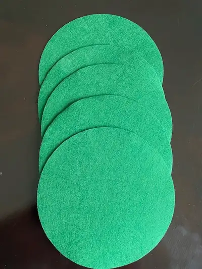 9" Round Felt Pads for Lamp Base -Adhesive Backing. $6 Each, View more