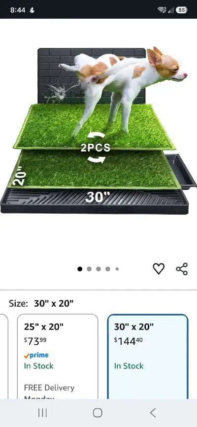 Dog Grass Potty Pad System, View more