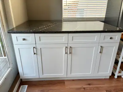 Free White Shaker Kitchen Cabinet Unit (Langley), View more