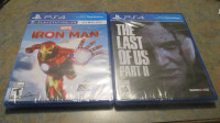 The Last of Us Part II 2 /Iron Man VR Playstation 4