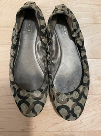 Coach flats womens sz 7