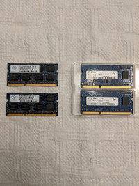 Laptop DDR3 Ram Memory 4gb Kits