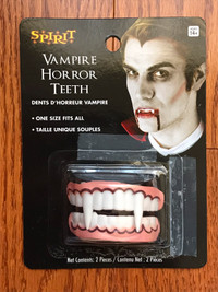 Vampire teeth Halloween costume fangs 