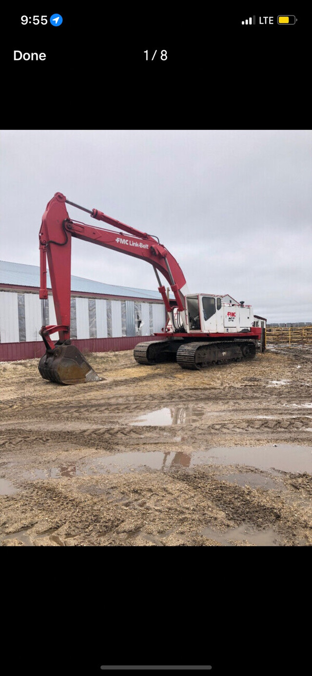 89 linkbelt excavator in Heavy Equipment Parts & Accessories in Winnipeg