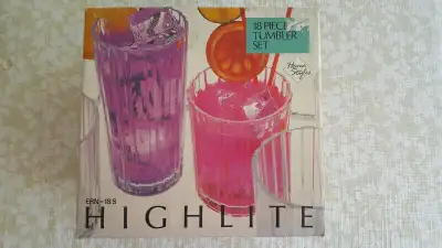 Brand new Home Styles Highlite 18 Piece Tumbler Set, View more