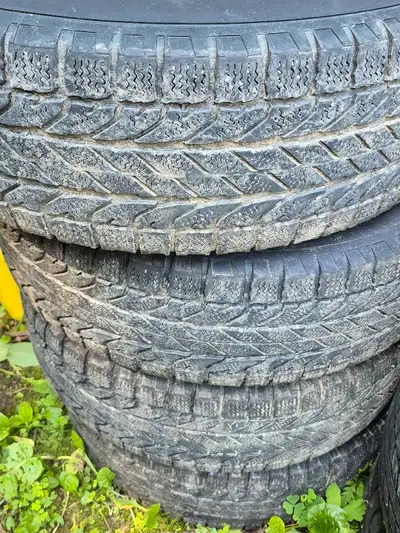2 sets with rims and 2 sets without. Winter and summer. Contact 705-205-2356