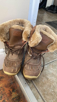 softmoc women winter boots size 9