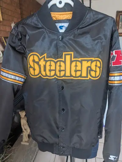 "Starter" Steelers bomber jacket, View more
