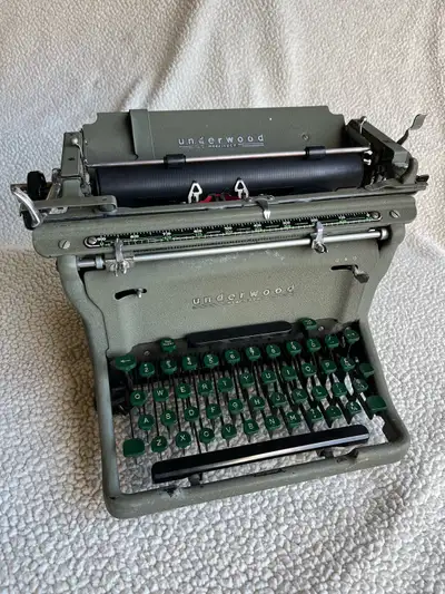 Underwood Typewriter, View more