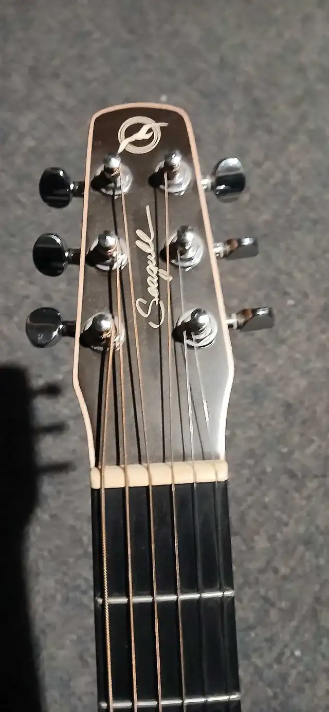 Seagull Coastline Grand Parlour  acoustic (Project, needs work) in Guitars in City of Montréal - Image 4