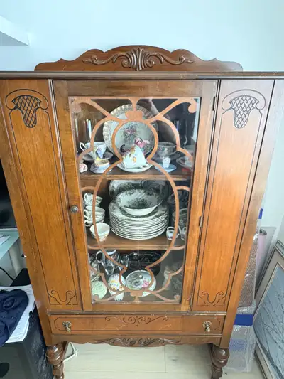 Antique China Cabinet, View more