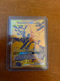 Selling Pokemon Card: Pikachu & Zekrom GX (MINT)