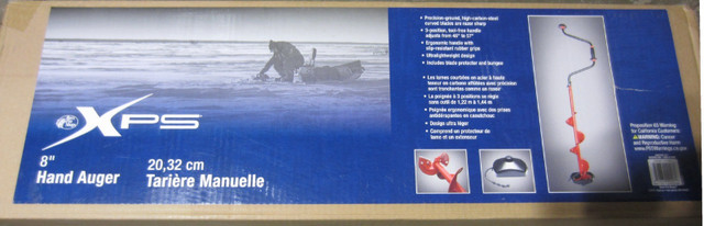 8" Ice auger (fishing) NEW dans Pêche, camping et plein Air  à Ville de Montréal - Image 2