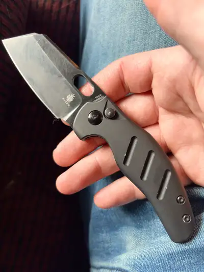 Aluminum Black Kizer C01C Mini Sheepdog Button Lock, View more