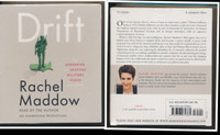 Rachel Maddow "Drift" Audiobook 7+ HRS 6 CDs Sealed-2012
