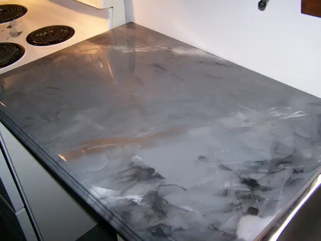 Design Epoxy, comptoir ou autre imitation marbre, quartz...25$pc in Cabinets & Countertops in Longueuil / South Shore - Image 7