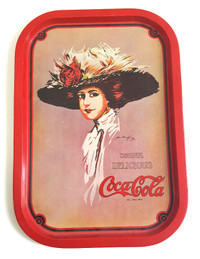 16" x 11" Coca-Cola Tin Tray