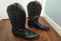 Men's Boulet leather Cowboy boots size 8.5